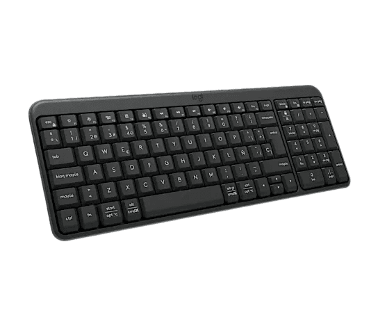 Teclado Logitech K250 Inalámbrico Bluetooth Negro