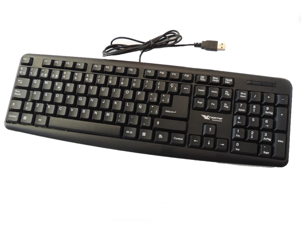 Teclado Xtreme Español USB Negro