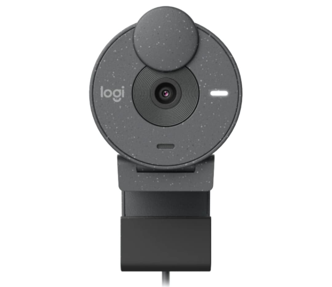 Webcam Logitech Brio 300 Full HD 1080p USB-C Negra