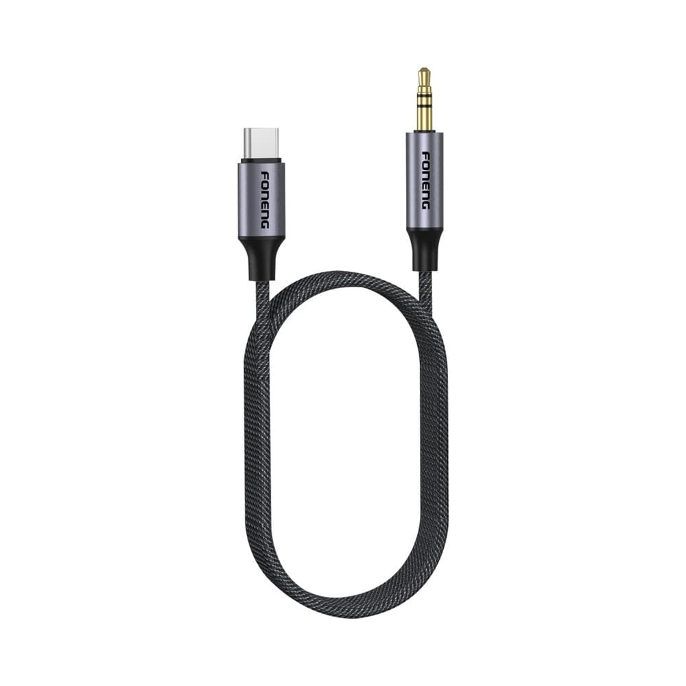 Cable Auxiliar Foneng 3.5mm a Tipo C
