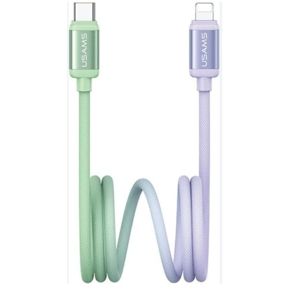 Cable USAMS Aluminio Tipo C A Lightning 30W SJ757