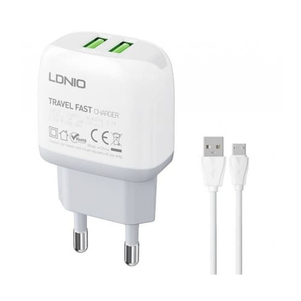 Cargador De Pared LDNIO 12W Micro