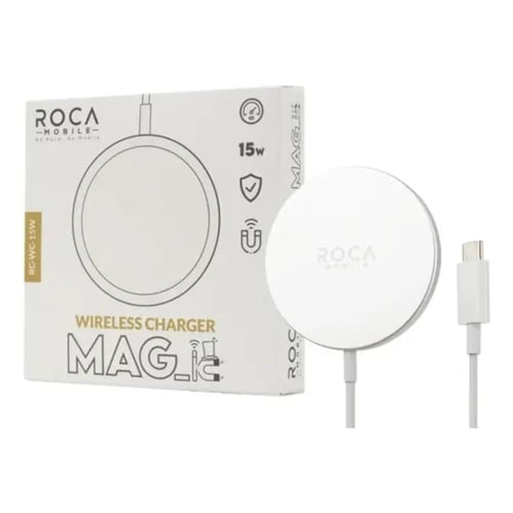 Cargador Inalámbrico Magnético ROCA 15W