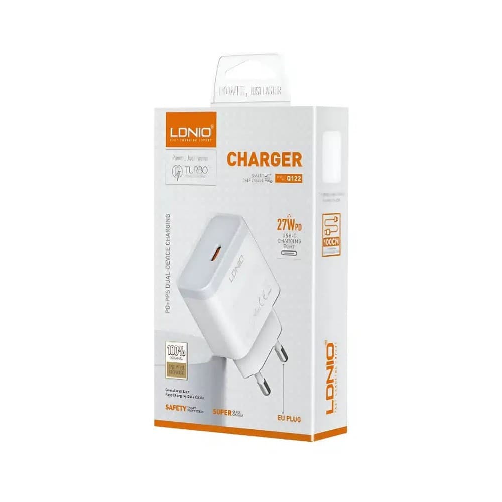 Cargador Pared LDNIO 27W Tipo C