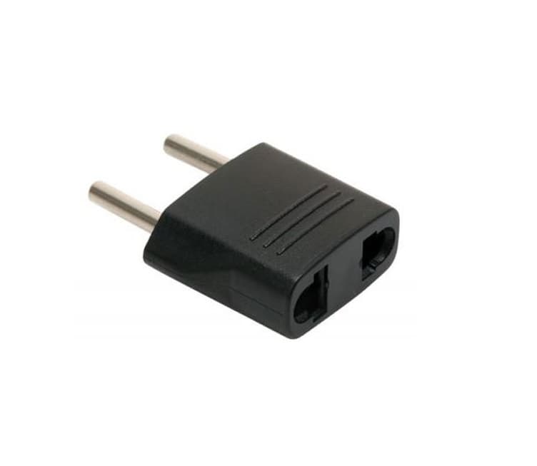 Adaptador de Ficha Xtreme Americana a Común Negro