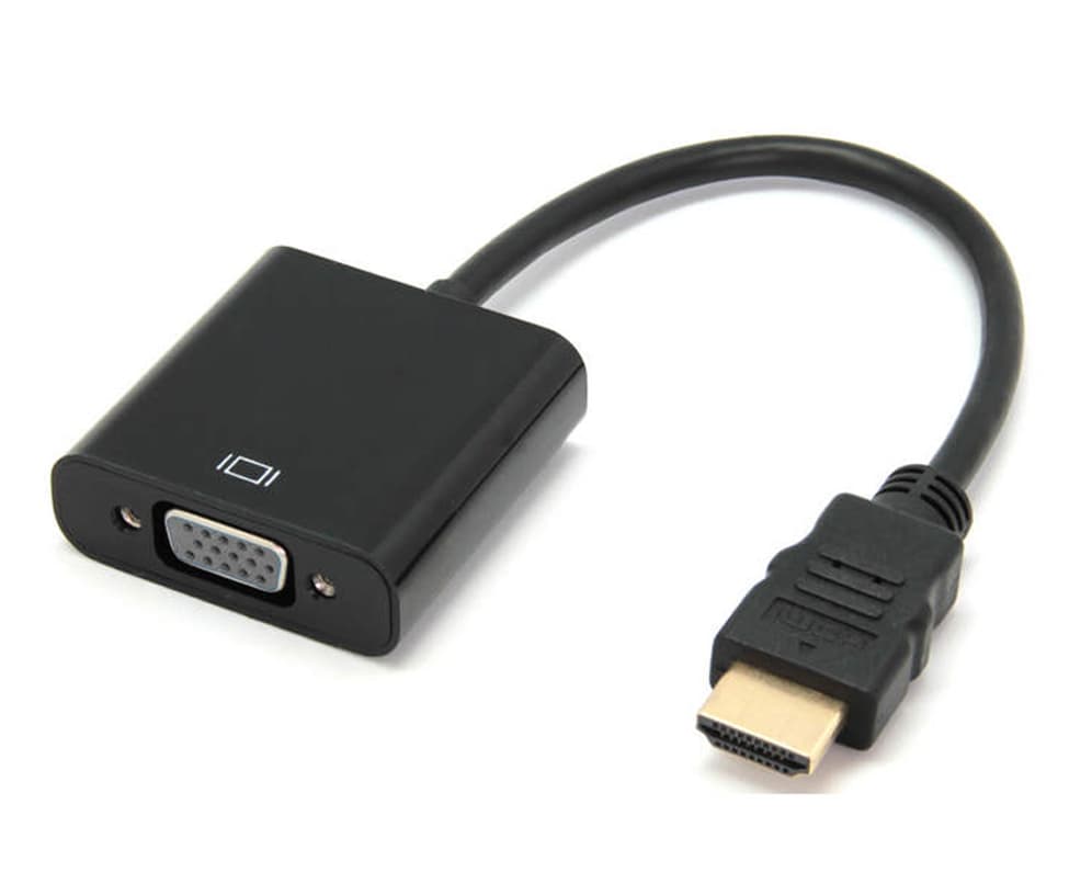 Adaptador HDMI Macho a VGA Hembra con Audio
