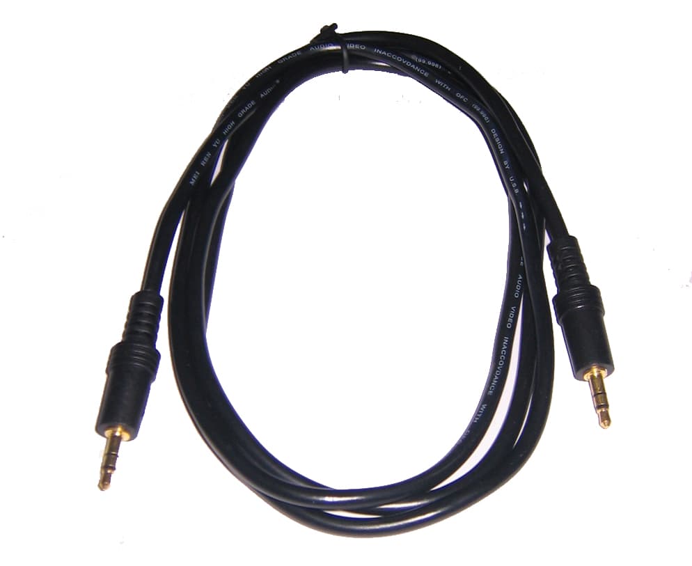 Cable de Audio 3.5mm Macho a Macho 1.5m