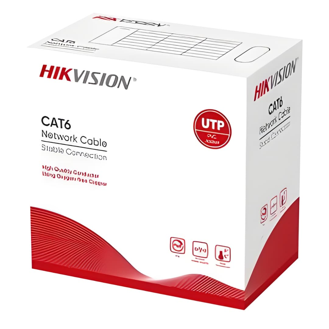 Cable UTP Hikvision Cat.6 305m Interior Gris