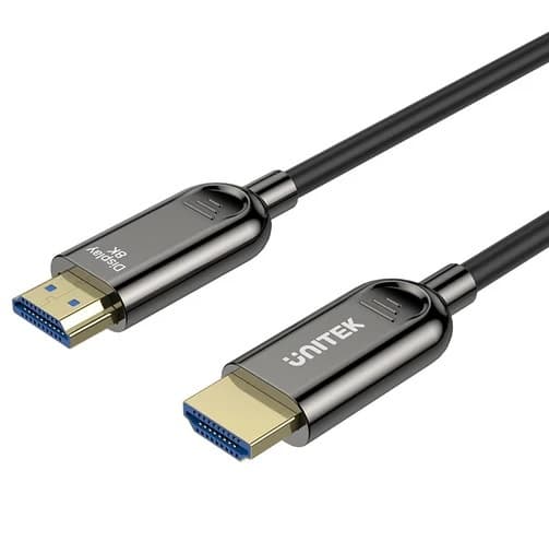 Cable Unitek Fibra Óptica HDMI 2.1 8K 10m