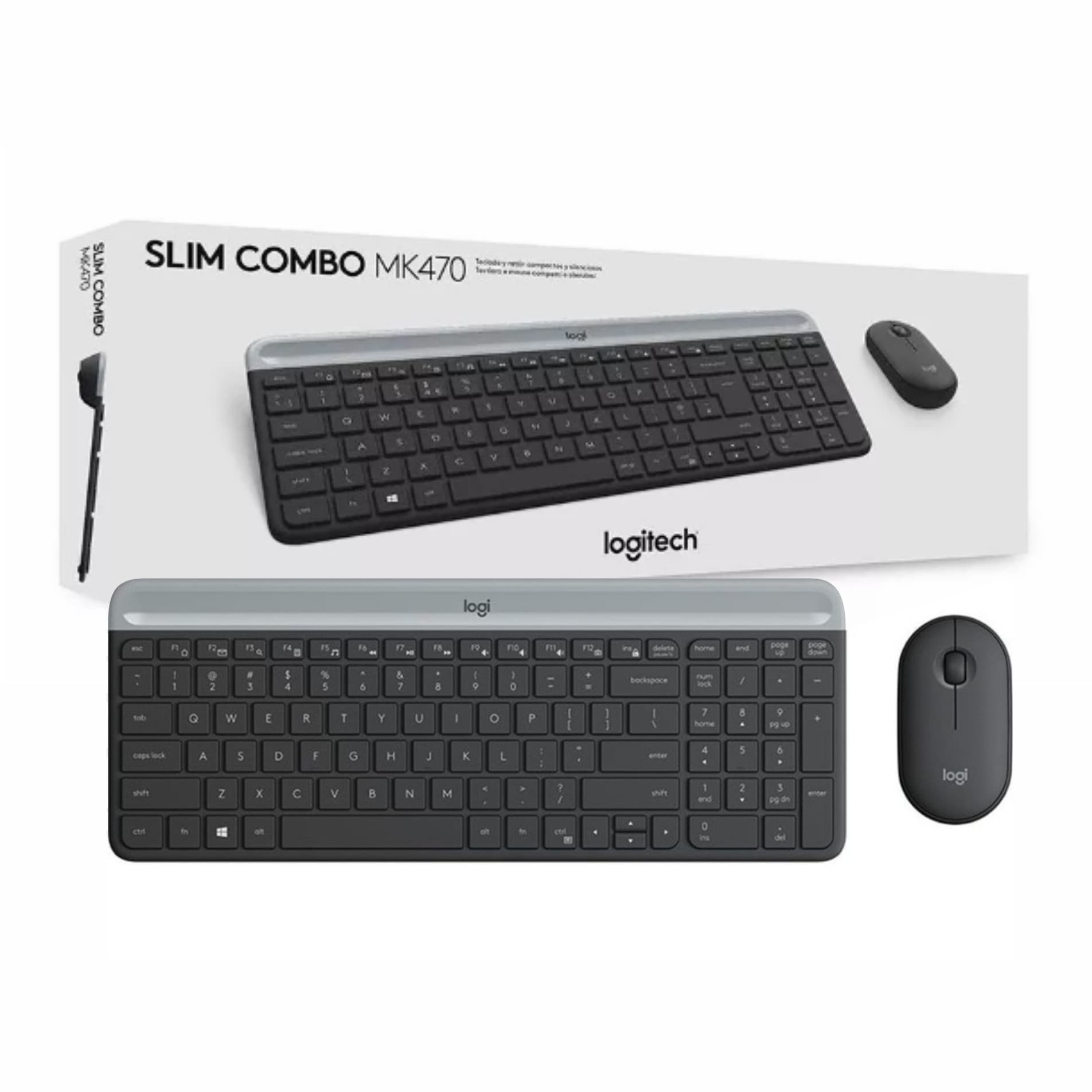 Combo Teclado y Mouse Logitech MK470 Inalámbrico