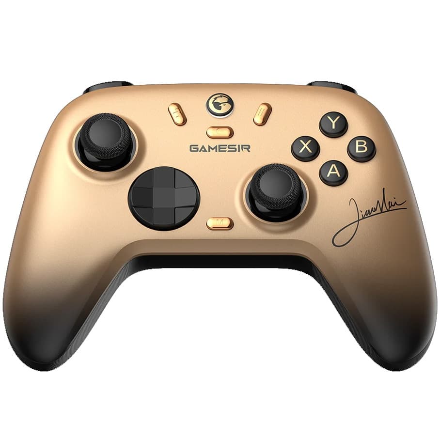 Joystick GameSir Nova 2 Lite Multiplataforma Inalámbrico Dorado