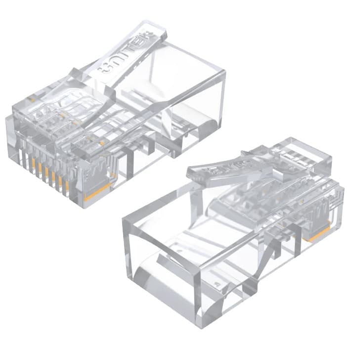 Conectores RJ45 Unitek Cat 6 pass-through