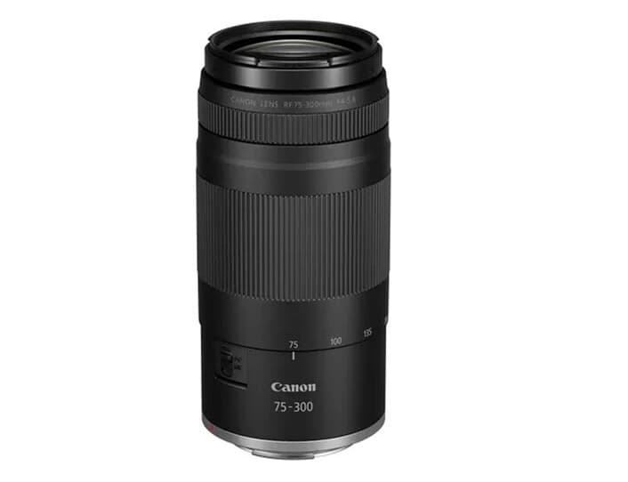 Lente Canon RF 75-300mm F4-5.6 Teleobjetivo Zoom