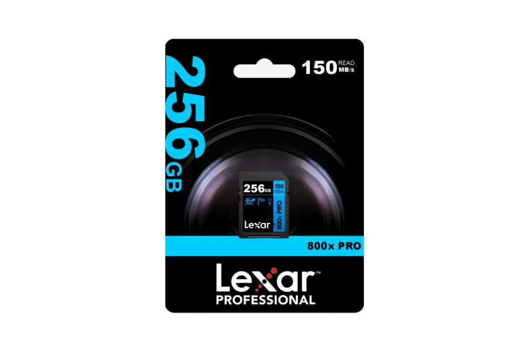 Memoria SDXC Lexar 800X Pro 256GB 150MB/s Blue