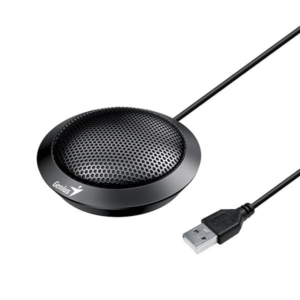Micrófono Genius MIC-100U USB Omnidireccional Negro