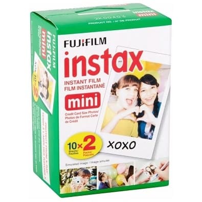 Papel Fotográfico Instantáneo Fujifilm INSTAX Mini Film x 20
