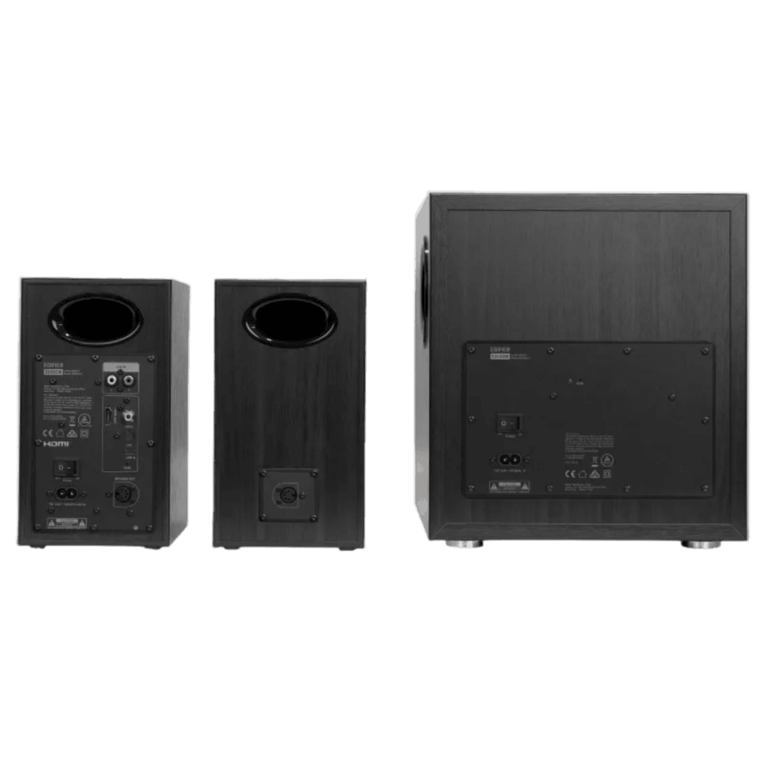 Parlantes Edifier S355DB 2.1 con Subwoofer Negro