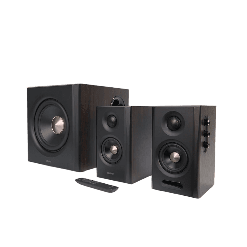 Parlantes Edifier S355DB 2.1 con Subwoofer Marron
