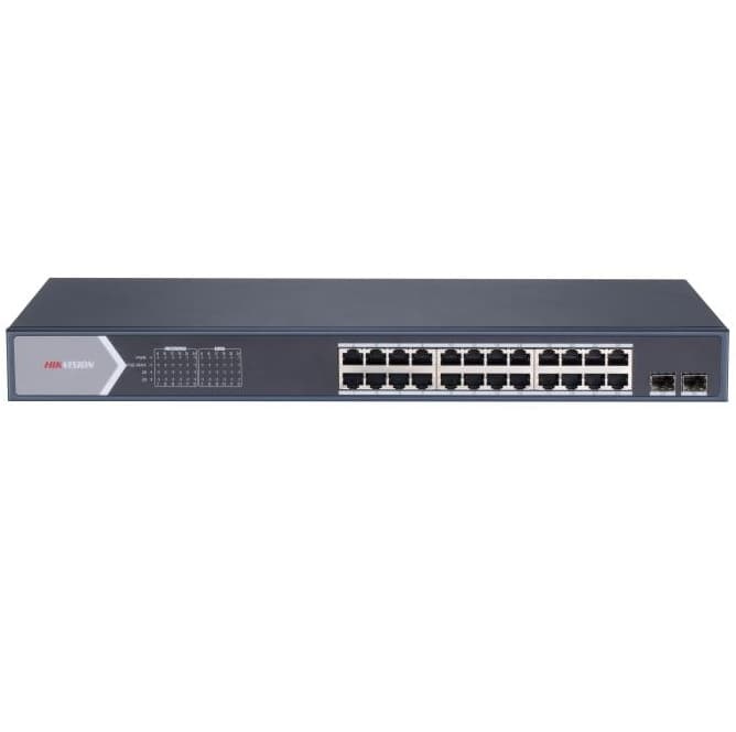 Switch PoE Hikvision DS-3E1526P-SI Smart 24 Puertos Gigabit 370W