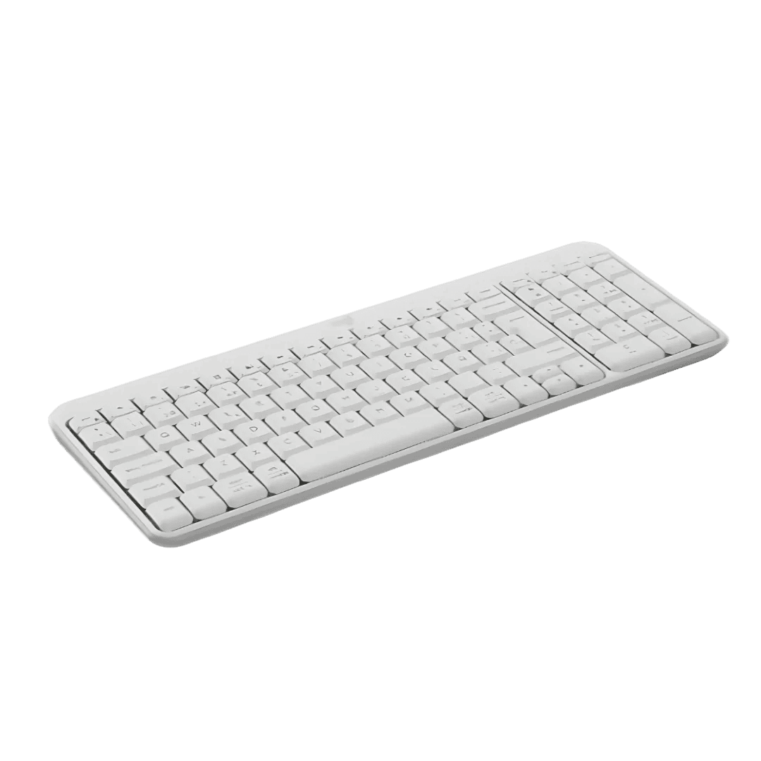 Teclado Logitech K250 Inalámbrico Bluetooth Blanco