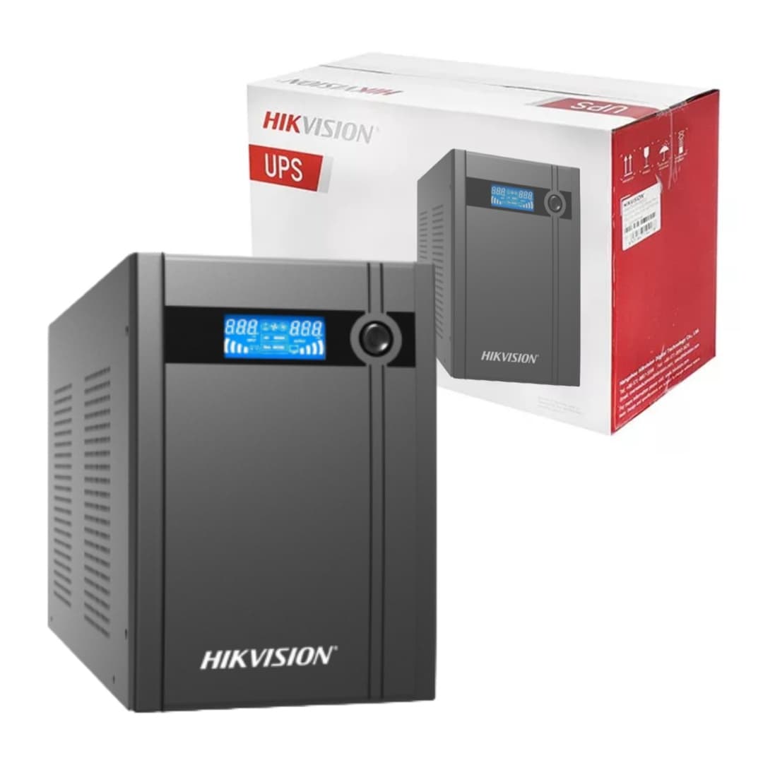 UPS Hikvision DS-UPS2000 2000VA 1200W Pantalla LCD