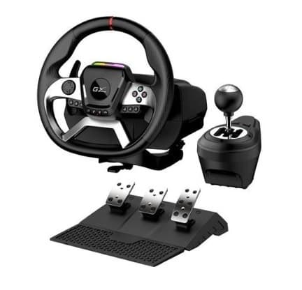 Volante Genius SpeedMaster X5 Force Feedback 1080° Negro