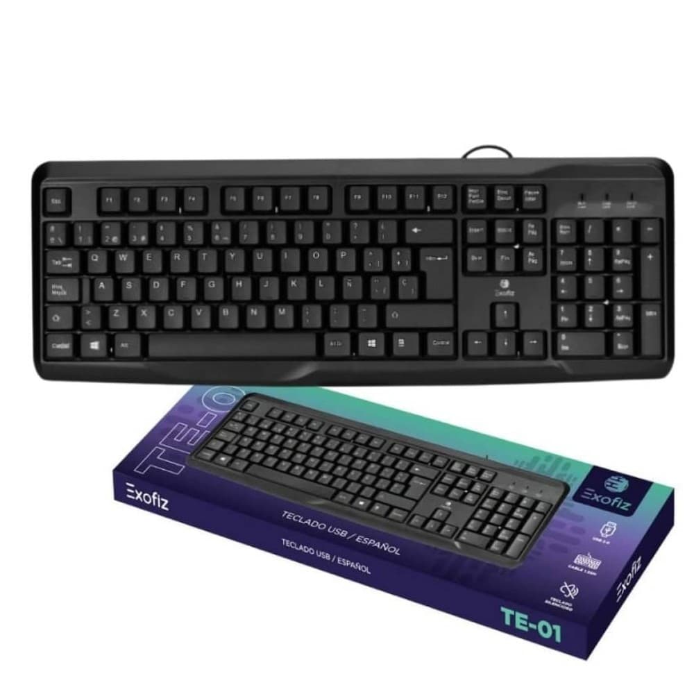 TECLADO EXOFIZ TE-01